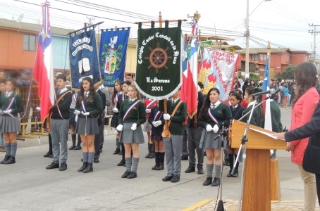 Brillante desfile